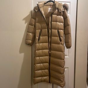 Moncler Fox Trimmed Puffer Jacket